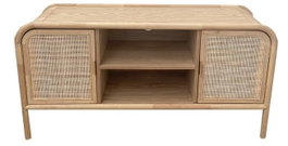 DKD Home Decor Mueble TV Ceiba Tropical Natural 120 x 39 x 60 cm