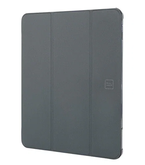 Tucano IPDA13M2ST-BBK Funda Folio para iPad Pro 12.9" (4th, 5th, 6th gen) e iPad Air 13 M2, Gris, Resistente a Golpes, con Portabolígrafo