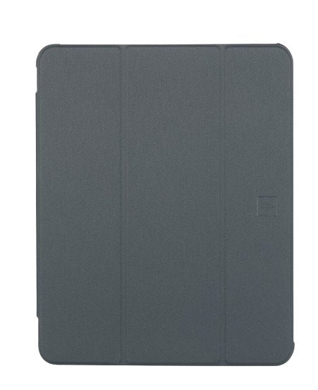 Tucano IPDA13M2ST-BBK Funda Folio para iPad Pro 12.9" (4th, 5th, 6th gen) e iPad Air 13 M2, Gris, Resistente a Golpes, con Portabolígrafo