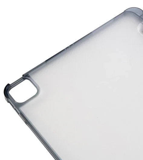 Tucano IPDA13M2ST-BBK Funda Folio para iPad Pro 12.9" (4th, 5th, 6th gen) e iPad Air 13 M2, Gris, Resistente a Golpes, con Portabolígrafo