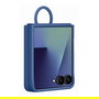 Samsung Ring Case Funda Silicona Azul para Galaxy Flip7