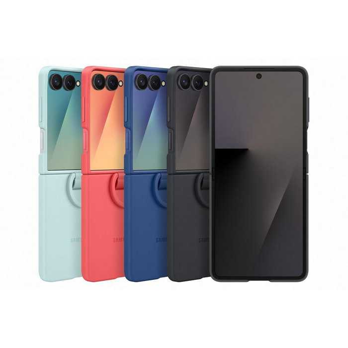 Samsung Ring Case Silicone para Galaxy Z Flip7 - Marina Samsung Ring Case Silicone para Galaxy Z Flip7 - Marina