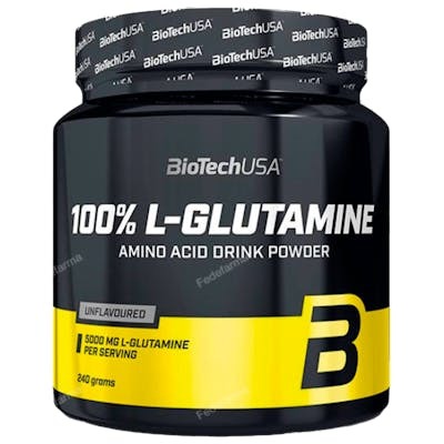 BIOTECHUSA 100% L-Glutamine Neutro - 500G BIOTECHUSA 100% L-Glutamine Neutro - 500G