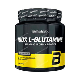 BIOTECHUSA 100% L-Glutamine Neutro - 500G
