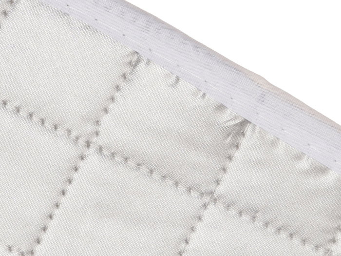 Kipit Funda Tabla Planchar Aluminizada Gris 140x50x2 cm con Algodón y Poliéster (Set de 12)