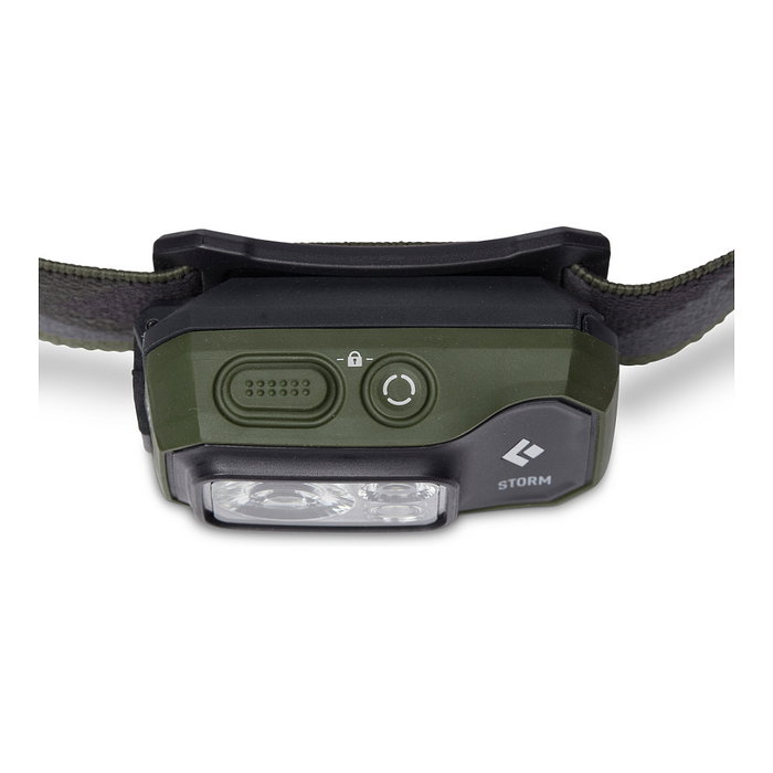 Black Diamond Storm 450 Linterna Frontal Oliva 450 Lúmenes Batería Recargable