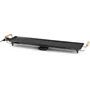 Domo Plancha DO8313TP, 1800 W, Plancha XXL de 90 x 22 cm, Negra