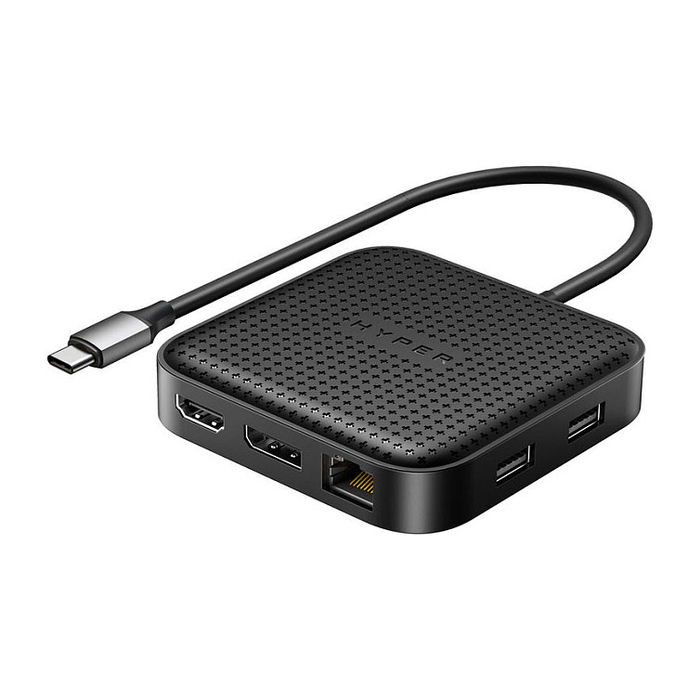 Targus Dock USB4 Alámbrico Negro