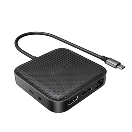 Targus Dock USB4 Alámbrico Negro