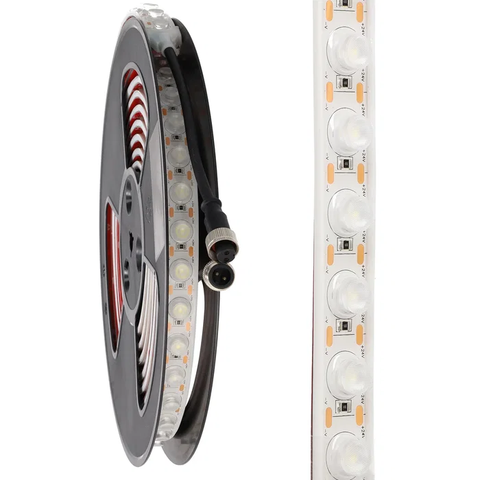 Bañador de Pared Flexible LED 18W 24VDC 42LEDs/M SMD2835 1260Lm/M IP65 3000K 5 Metros
