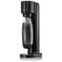 SodaStream Gaia Negro con botella de 1 L
