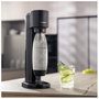 SodaStream Gaia Negro con botella de 1 L