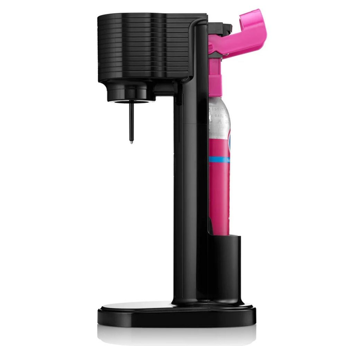 SodaStream Gaia Negro con botella de 1 L