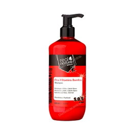 Real Natura Champú Sin Sal Pro-Vitamina Bomba 500ml
