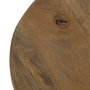 Mesita Miel Madera de Mango Decoración 60 X 60 X 50 cm