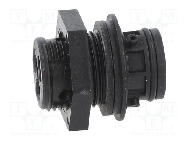 WIELAND Conector Industrial Redondo RST Hembra 3 Pines Negro