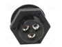 WIELAND Conector Industrial Redondo RST Hembra 3 Pines Negro