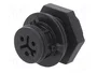 WIELAND Conector Industrial Redondo RST Hembra 3 Pines Negro