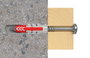 FISCHER Blíster 16 UDS Taco DuoPower 8x40 560798