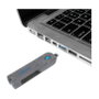 LogiLink Port Blocker USB-A con 1 llave y 8 cerraduras