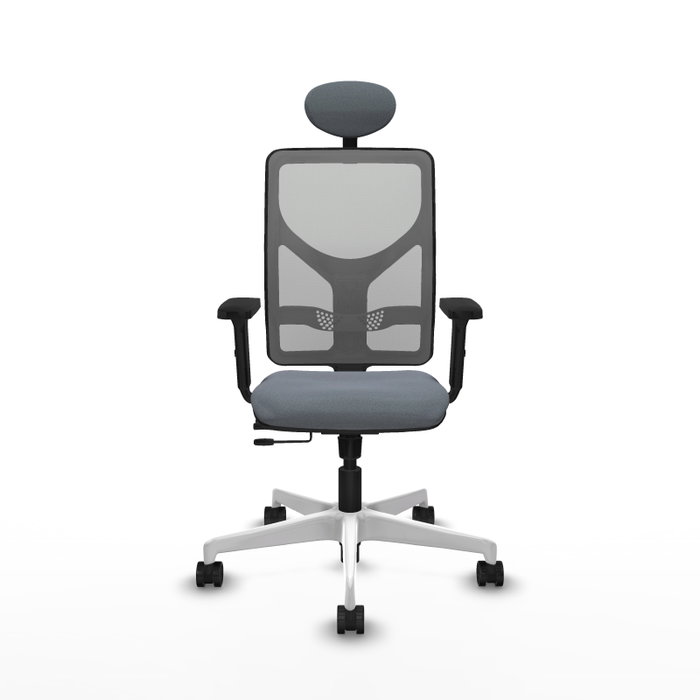 PIQUERAS Y CRESPO Silla de oficina Motilla con mecanismo Sincro/Traslack y cabecero fijo Gris PIQUERAS Y CRESPO Silla de oficina Motilla con mecanismo Sincro/Traslack y cabecero fijo Gris