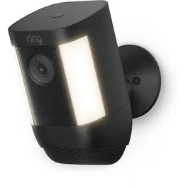 Ring Spotlight Pro Battery Cámara de vigilancia Negra Visión nocturna HD 1080p Inalámbrica