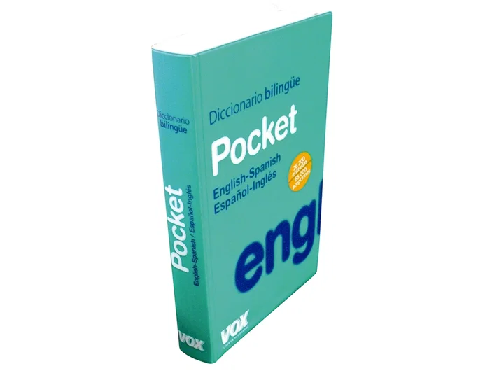 Vox Diccionario Pocket Inglés Español/Español Inglés 28000 Entradas 736 Páginas 115x110 mm
