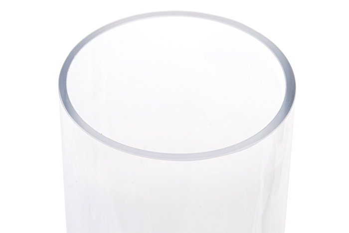 DKD Home Decor Jarrón de Cristal Transparente 12x12x40 cm