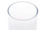 DKD Home Decor Jarrón de Cristal Transparente 12x12x40 cm