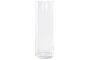 DKD Home Decor Jarrón de Cristal Transparente 12x12x40 cm