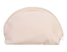 Innspiro Bolsa de algodón para cosmética con interior forrado 19x14x8cm