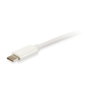 Equip Cable USB-C Macho a USB-C Macho 1m Blanco - Platinum