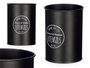 Kinvara Portautensilios Acero Negro 12 x 17 x 12 cm (Set de 12)