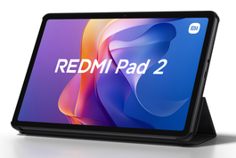 Xiaomi Redmi Pad 2 Tablet 11 Pulgadas (27.9 cm) 128 GB 4 GB RAM Wi-Fi 5 Gris - Resolución Pantalla 2560x1600, Cámara 8 MP