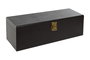 DKD Home Decor Set de 3 piezas para vino Caballero Marrón Mate con detalles Domino