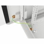 LANBERG Armario Rack Mural 19 Pulgadas 15U 600x450 Gris Puerta Cristal