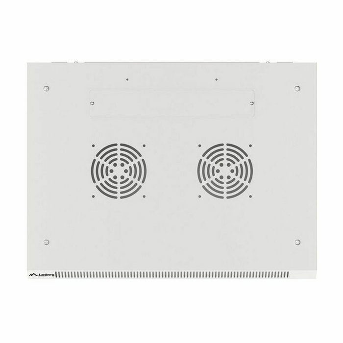 LANBERG Armario Rack Mural 19 Pulgadas 15U 600x450 Gris Puerta Cristal