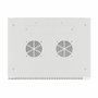 LANBERG Armario Rack Mural 19 Pulgadas 15U 600x450 Gris Puerta Cristal