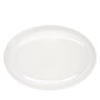 Summa Fuente Oval de Vitro Porcelana Marfil 38x27 cm