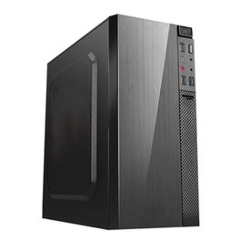 Approx APPC-203 Caja MicroATX con Bahías: 2x3.5", 2x2.5", USB 3.0, USB 2.0, Audio In/Out - Torre para PC