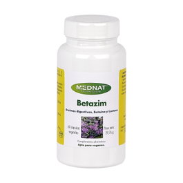 Mednat Betazim 60 Cápsulas – Betaina, Enzimas Digestivas y Lactasa