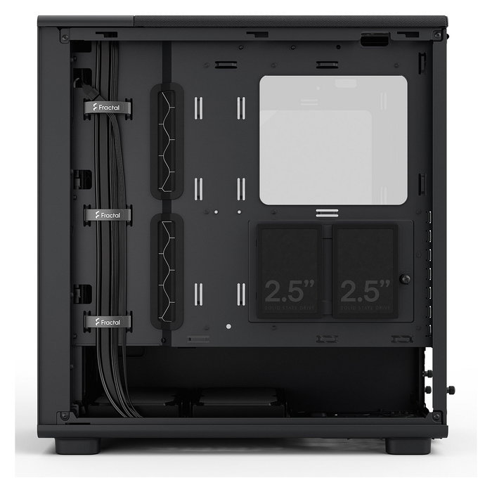 Fractal Design Epoch Midi Tower Gaming PC Case Negro Vidrio Templado TG Light Tint, ATX, micro-ATX, Mini-ITX