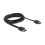 DeLOCK Cable eSATA 3 Gb/s Buchse > eSATA Buchse 2 m negro
