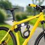 Dunlop Candado en U con cable y soporte Negro