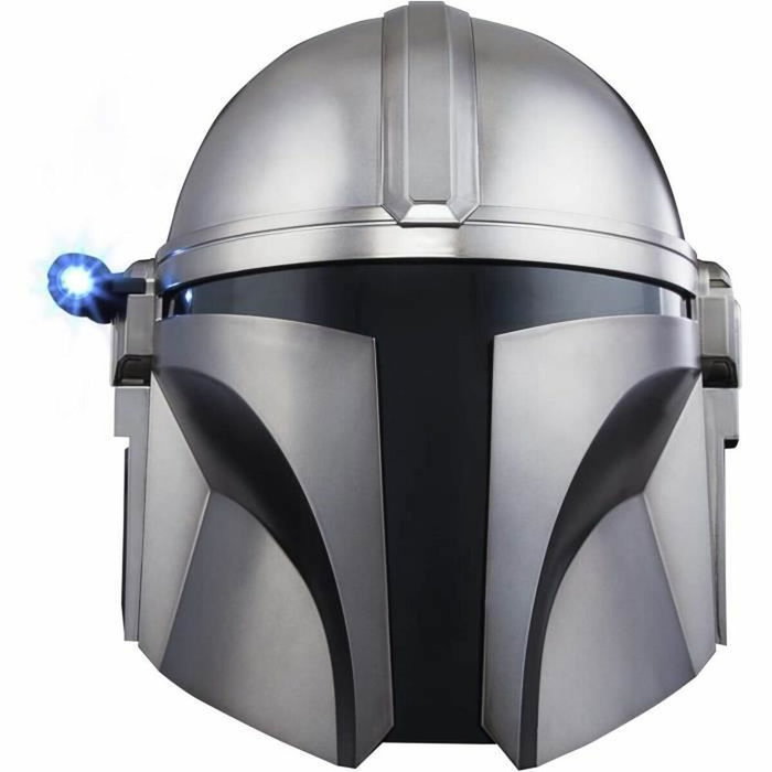 Hasbro Star Wars The Black Series Casco Electrónico The Mandalorian Plata