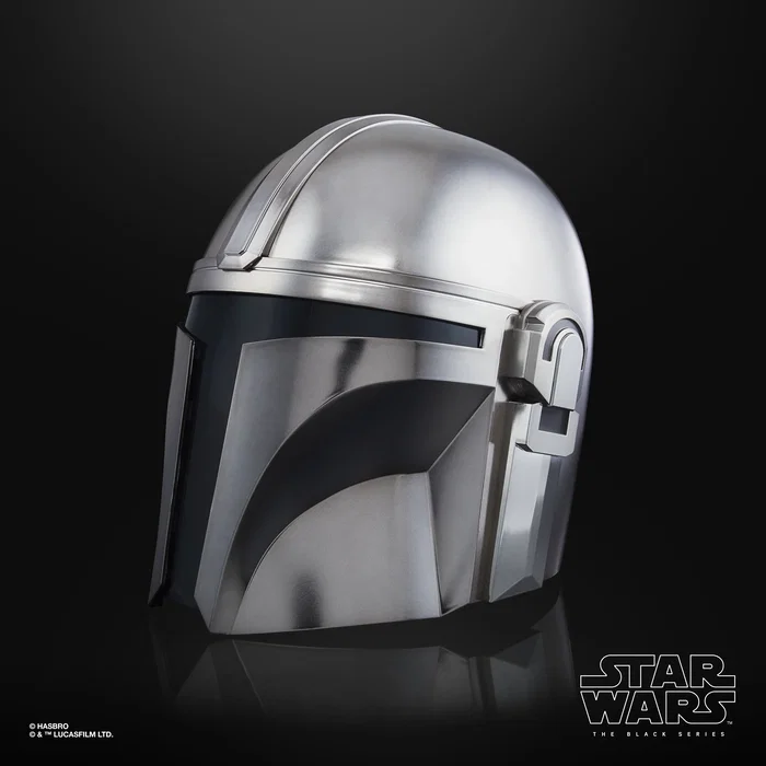 Hasbro Star Wars The Black Series Casco Electrónico The Mandalorian Plata