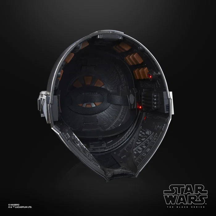 Hasbro Star Wars The Black Series Casco Electrónico The Mandalorian Plata