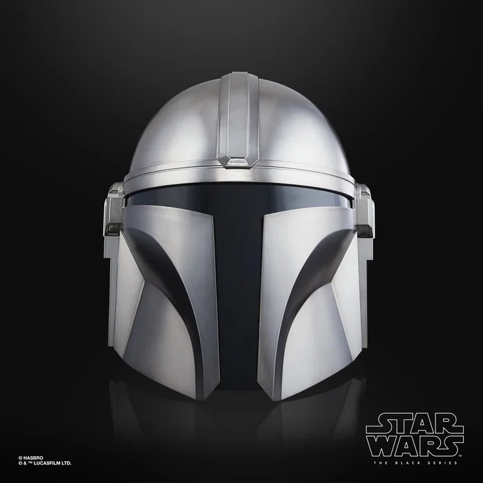 Hasbro Star Wars The Black Series Casco Electrónico The Mandalorian Plata