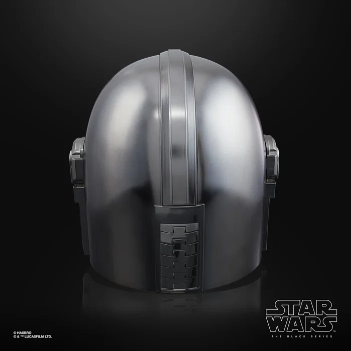 Hasbro Star Wars The Black Series Casco Electrónico The Mandalorian Plata