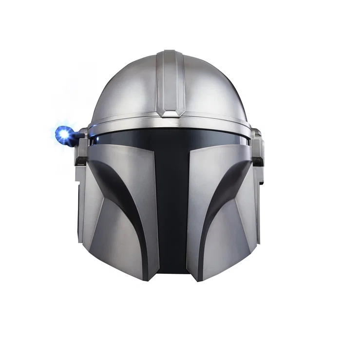 Hasbro Star Wars The Black Series Casco Electrónico The Mandalorian Plata